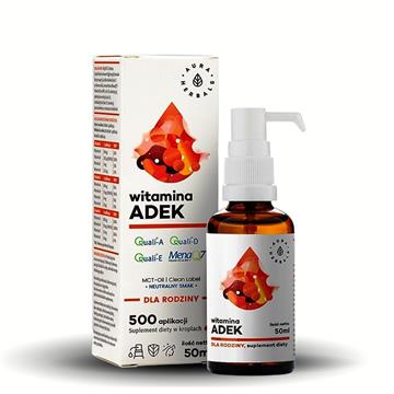 Aura Herbals Witamina ADEK 50 ml odporność MCT-12357