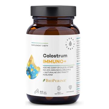Aura Herbals Colostrum Immuno + Bioperine 60 szt-17418