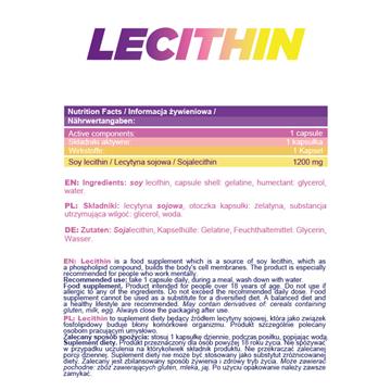 Allnutrition Lecytyna 1200 mg 90 kap-13928