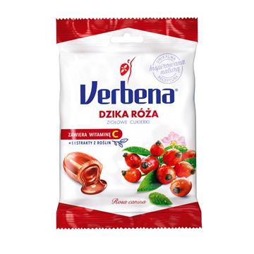 Verbena Dzika Róża cukierki ziołowe 60g-18019