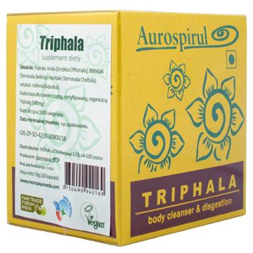 Aurospirul Triphala 100 Kap. Układ Pokarmowy-19380