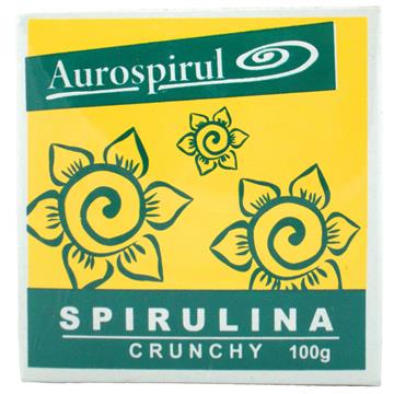 Aurospirul Spirulina Crunchy 100 G oczyszcza-3551