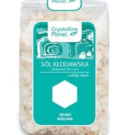 BIO PLANET Sól kłodawska grubo mielona 600 g-9911