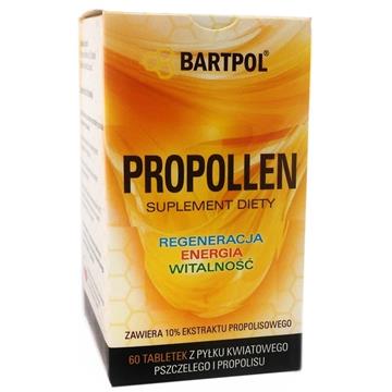 Bartpol Propollen 60 Tab. Wspiera Układ Krwionośny-3489