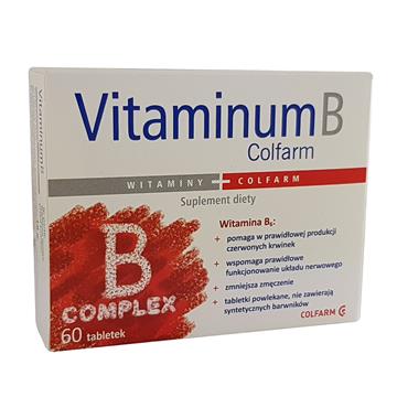 Colfarm Vitaminum B Complex 60 Kaps.-7163