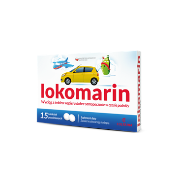 Colfarm Lokomarin 15 tabletek wyciąg z imbiru-9511