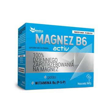 Ekamedica Magnez B6 Activ proszek 21x7g -18032