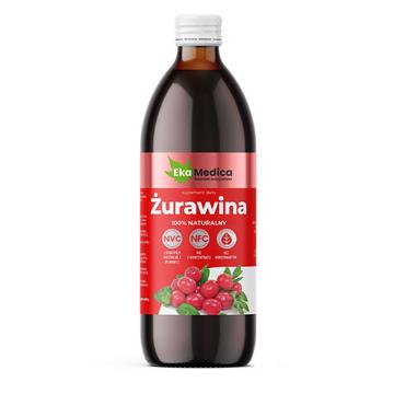 Ekamedica ŻURAWINA sok NFC 100% 500 ml-19291