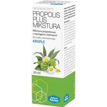 ApipolFarma Propolis Plus Mikstura z ziołami 20 ml-14096