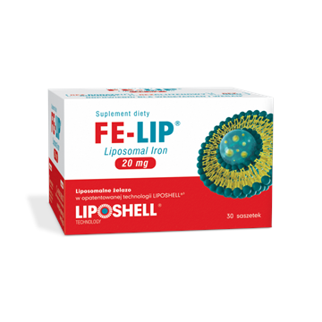 Ascolip Liposomalne Żelazo 20 mg FE-LIP 30 sasz-13358