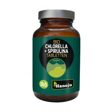 Hanoju Spirulina Bio Chlorella Bio 400 mg 300 T-12070