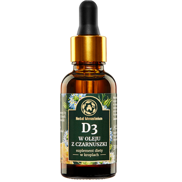 Herbal Monasterium Witamina D3 w oleju z czarnuszk-11104