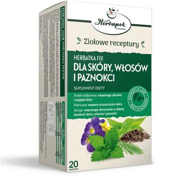 Herbapol Herbatka Fix Dla Skóry, Włosów i Paznokci-11601
