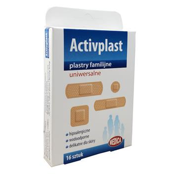 Activplast Plastry familijne uniwersalne 16 szt-12496