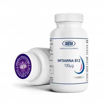 Jantar Witamina B 12 100 mg 60 k układ nerwowy-11366