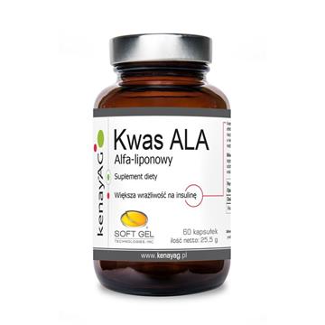 Kenay Kwas Ala (Alfa-Liponowy) 60 Kaps.-11628