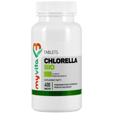 Myvita Chlorella Bio 250 Mg 400 T Oczyszczanie-6601
