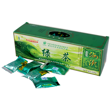 Meridian Herbata Zielona Prasowana W Kostkach 125G-5605
