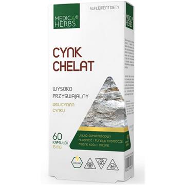 Medica Herbs Cynk Chelat 60 k-18907