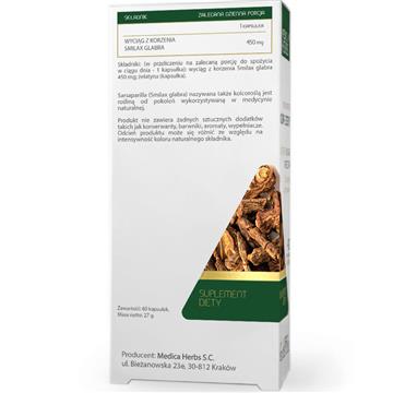 Medica Herbs Sarsaparilla 60 k-17887