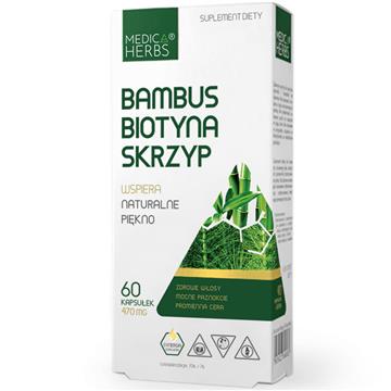 Medica Herbs Bambus Biotyna Skrzyp 60 k-17772