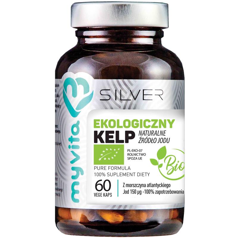 Myvita Silver Kelp 100% Bio 60 K Wsparcie Tarczycy-6859