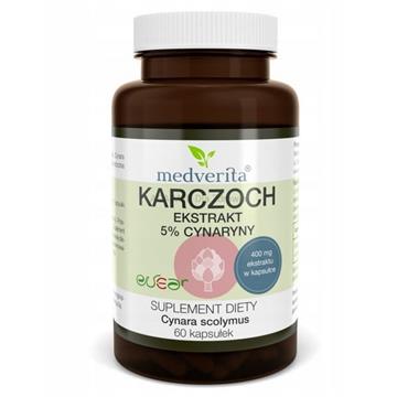 Medverita Karczoch ekstrakt 5% z cynaryny 120 kap-11232