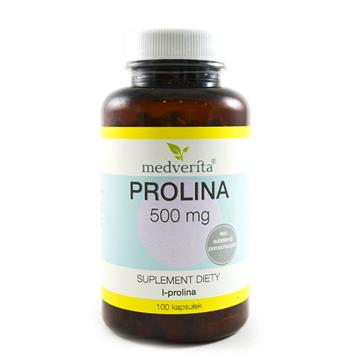 Medverita Prolina 500 mg 100 kap l-prolina-11721