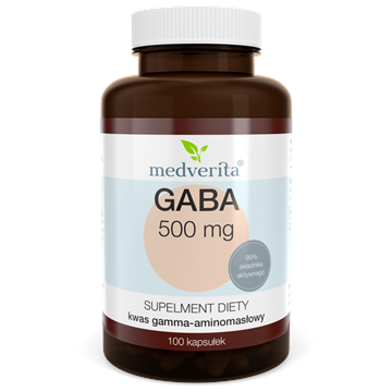 Medverita Gaba 500 mg 100 k obniża kortyzol-11483