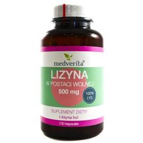 Medverita Lizyna w postaci wolnej 500 mg 100 k-11450