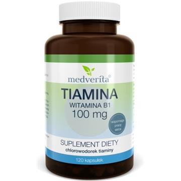 Medverita Tiamina witamina B1 100 mg 120 K -10247