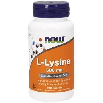Now Foods L-Lizyna 500Mg 100 T-7300