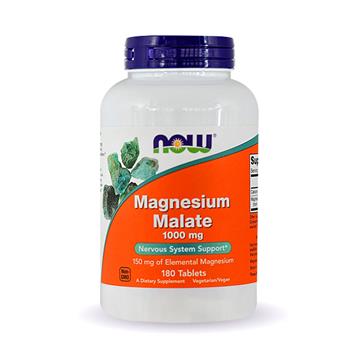 Now Foods Magnesium Malate 1000 mg 180 tab-8945
