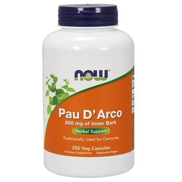 Now Foods Pau D Arco 500 Mg 250 K-8942