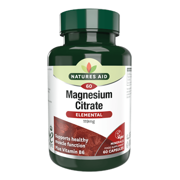 Natures Aid Cytrynian Magnezu 119 mg  60 k-14714