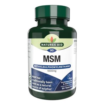 Natures Aid Msm 1000 mg 90 T siarka organiczna-16252