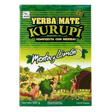 Yerba Mate Kurupi Ginger Menta Limon 500 g-16743