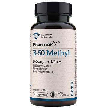Pharmovit B-50 methyl B-Complex 60 kaps -15975