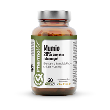 Pharmovit Mumio 20 % Kwasów fulwowych Clean Label -11423