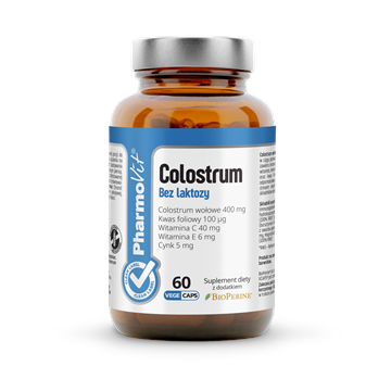 Pharmovit Colostrum bez laktozy Clean Label 60 k -11443