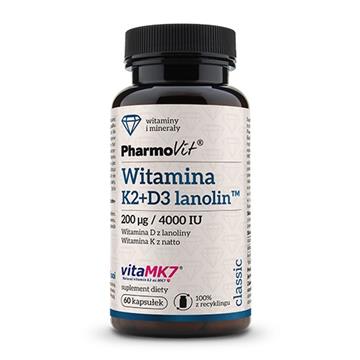 Pharmovit Witamina K2 MK7+ D3 4000 60 kap-13105
