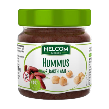 Helcom Humus z daktylami  bez cukru 200g-9180