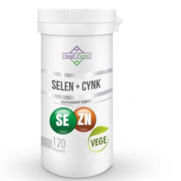 Soul Farm Premium Selen Cynk 120 vege k.-12147