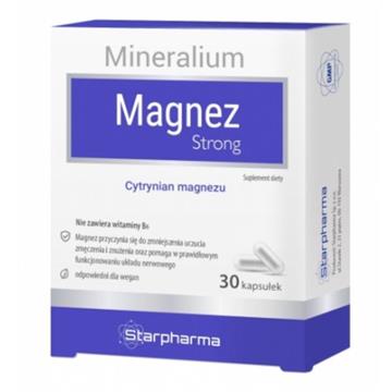 Starpharma Mineralium Magnez Strong 30 k cytrynian-13313