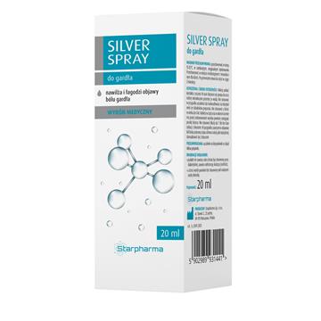 Starpharma Silver Spray do gardła 20 ml-12198