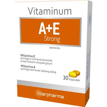 Starpharma Vitaminum A + E Strong 30 kapsułek-8910