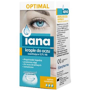 Starpharma Iana Krople Do Oczu Optimal 0,1% Ha -6708