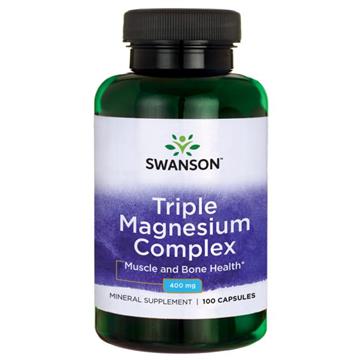 Swanson Triple Magnesium Complex 400 Mg 100 K-3351
