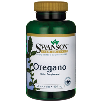 Swanson Oregano Leaf 450 Mg 90 K-3318