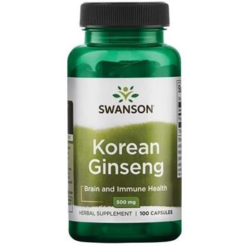 Swanson Ginseng Żeń-Szeń Koreański 500 Mg 100 K-7703